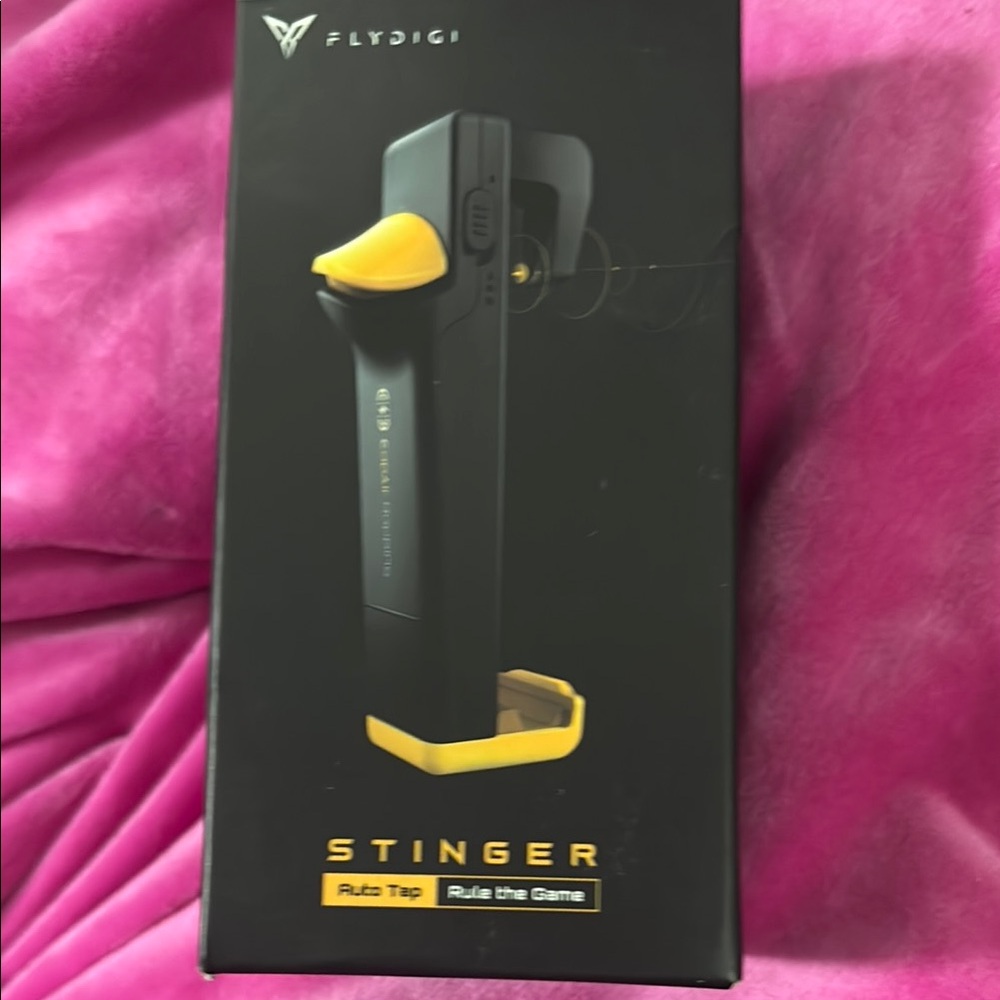 Stinger Auto Tap Gaming Accessory - Black and Yellow